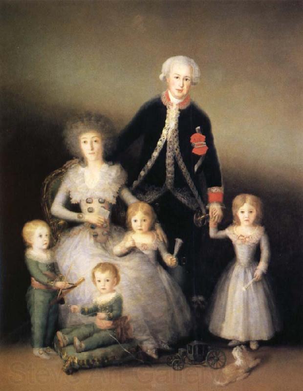 Francisco Goya Family of the Duke and Duchess of Osuna Spain oil painting art